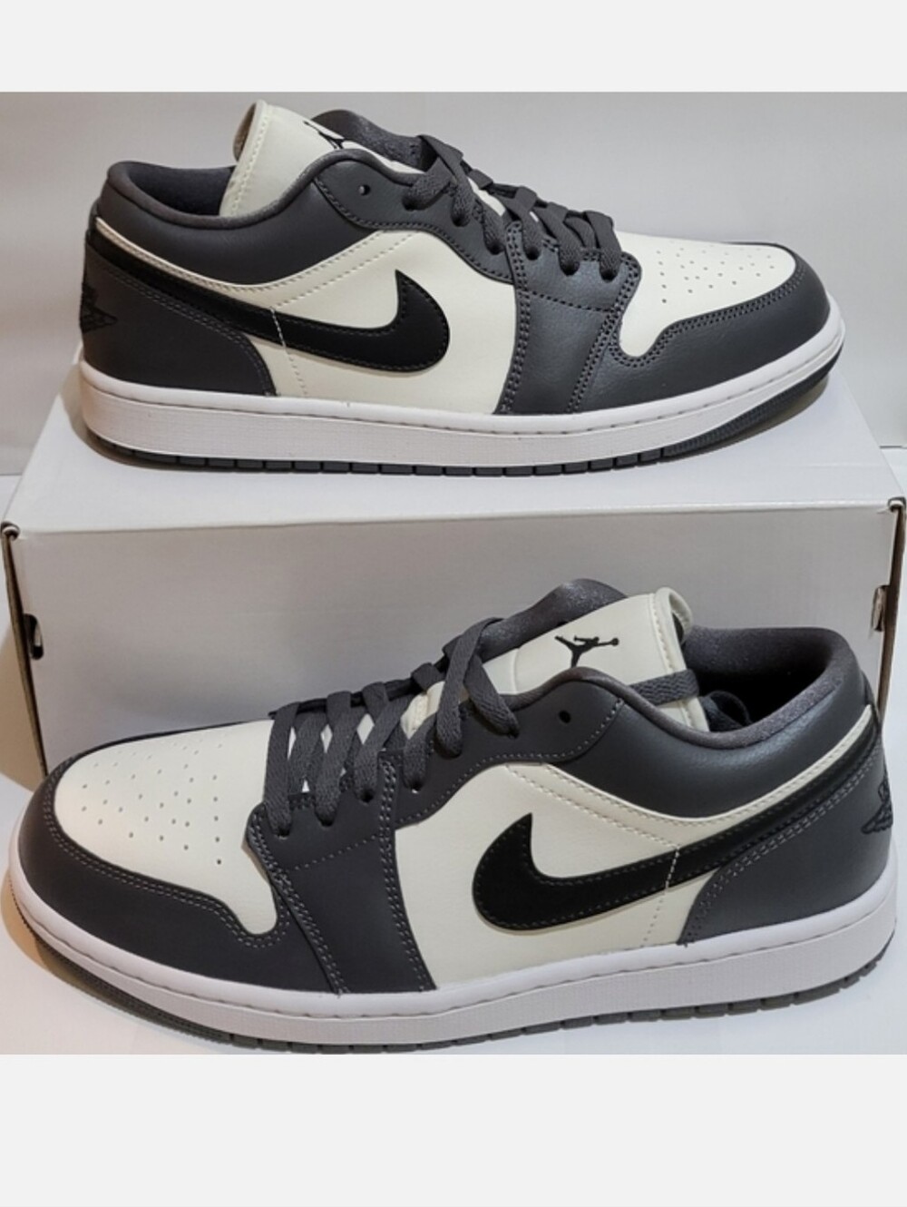 Air Jordan 1 Low Dark‎ Grey/White Sneakers